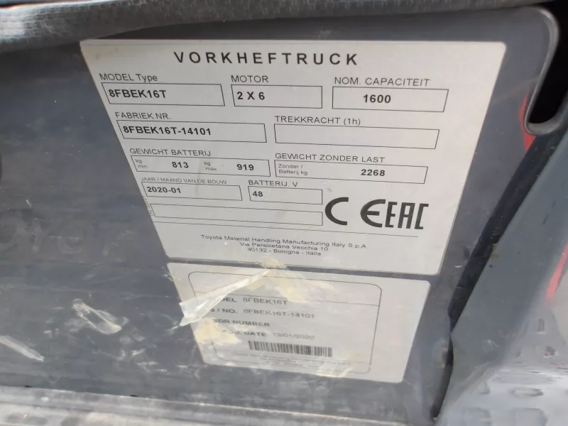 Toyota - Forklifts - V29309
