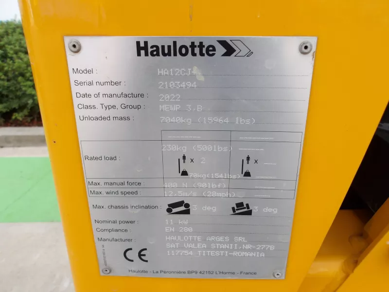 Haulotte - Articulating booms - V31166