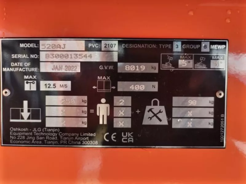 JLG - Articulating booms - V31238