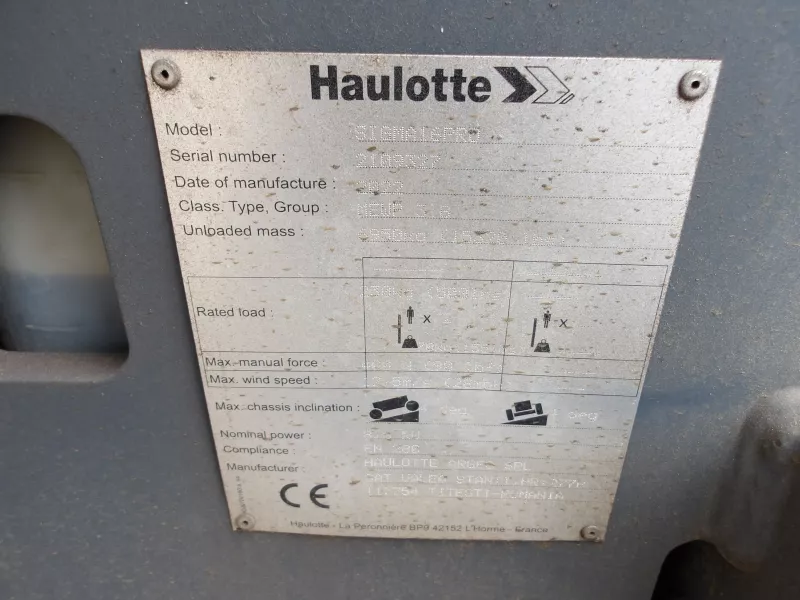 Haulotte - Articulating booms - V31940