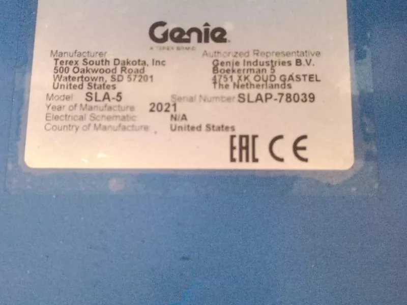 Genie - Vertical masts - V36342