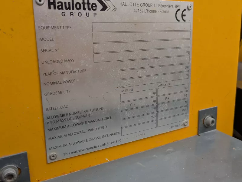 Haulotte - Vertical masts - V38643