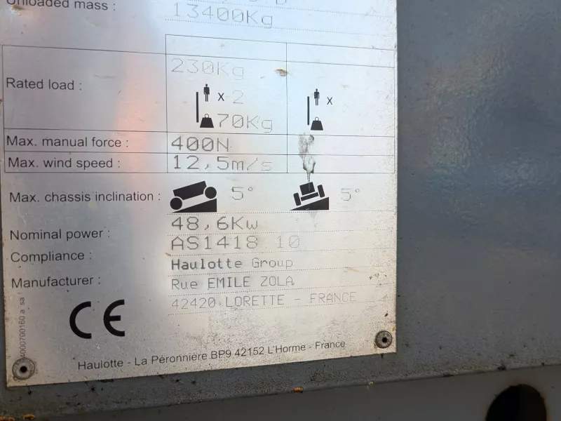 Haulotte - Stick booms - V38669