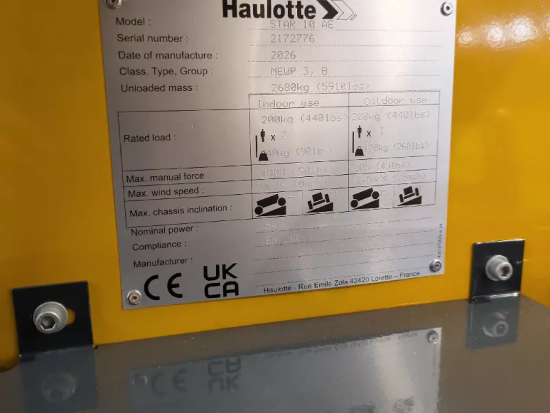 Haulotte - Vertical masts - V39220