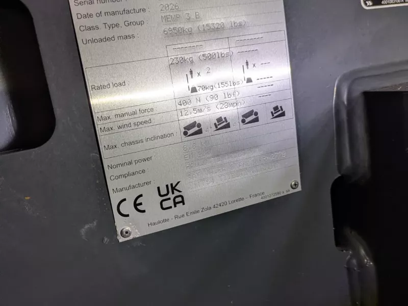 Haulotte - Articulating booms - V39302