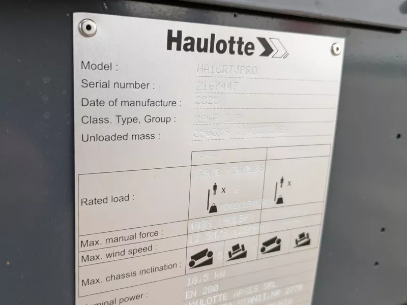 Haulotte - Articulating booms - V39558