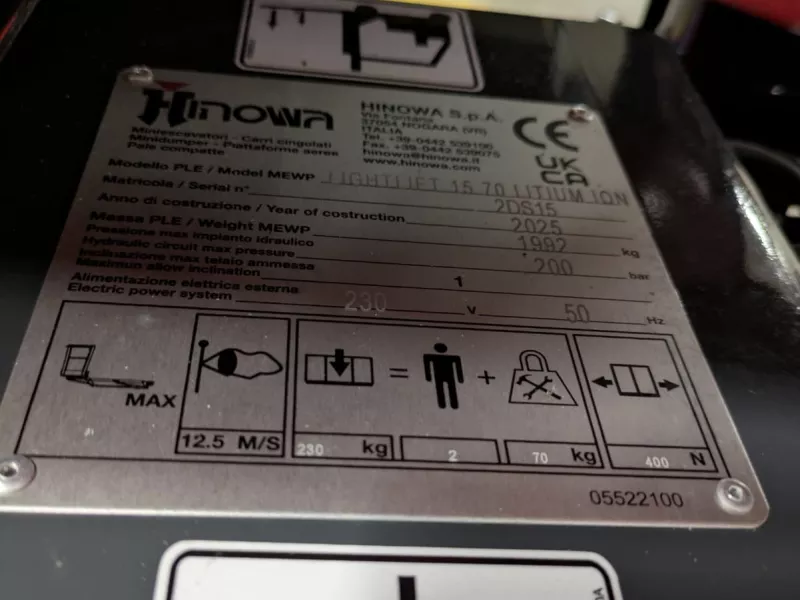 Hinowa - Spider lifts - V39656