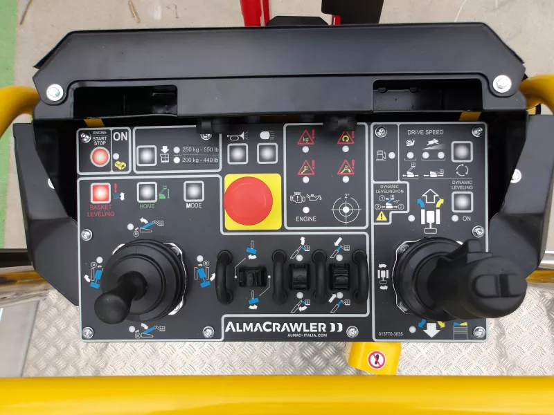 AlmaCrawler - Stick booms - V40009