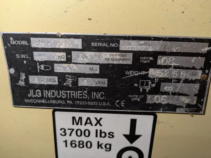JLG - Scissor lifts - V40451
