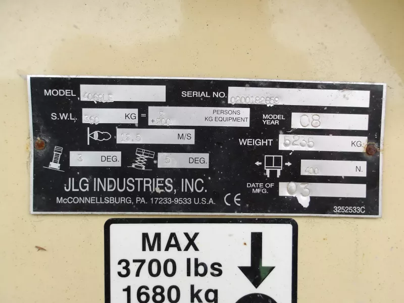 JLG - Scissor lifts - V40454