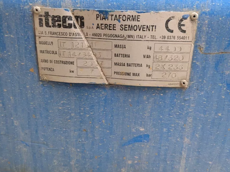 Iteco - Scissor lifts - V40525