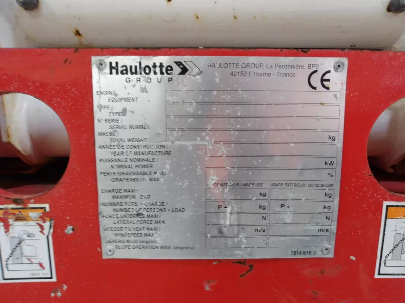 Haulotte - Scissor lifts - V40684