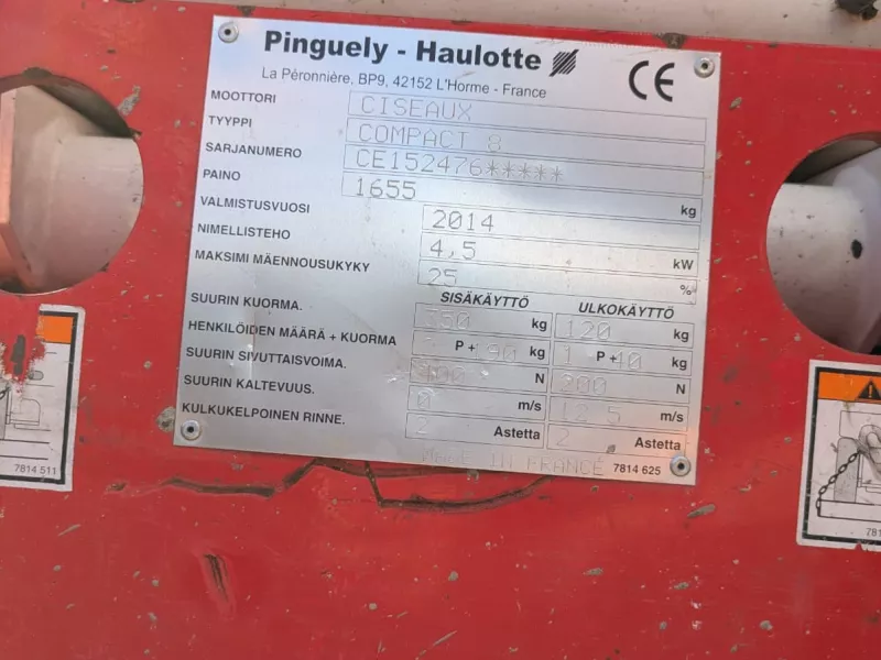 Haulotte - Scissor lifts - V40689