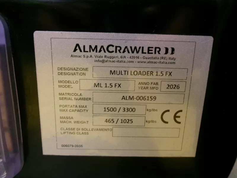 AlmaCrawler - Tracked mini transporter - V40691