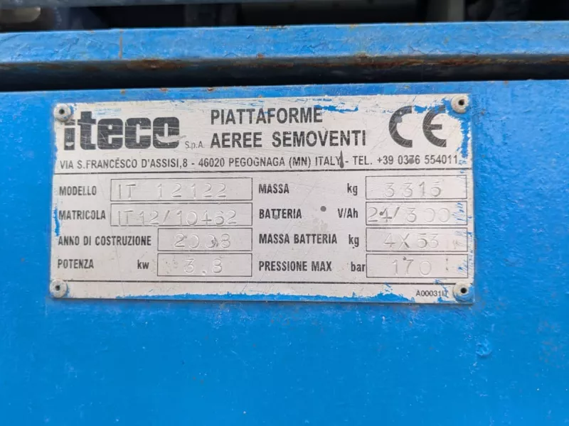 Iteco - Scissor lifts - V40746