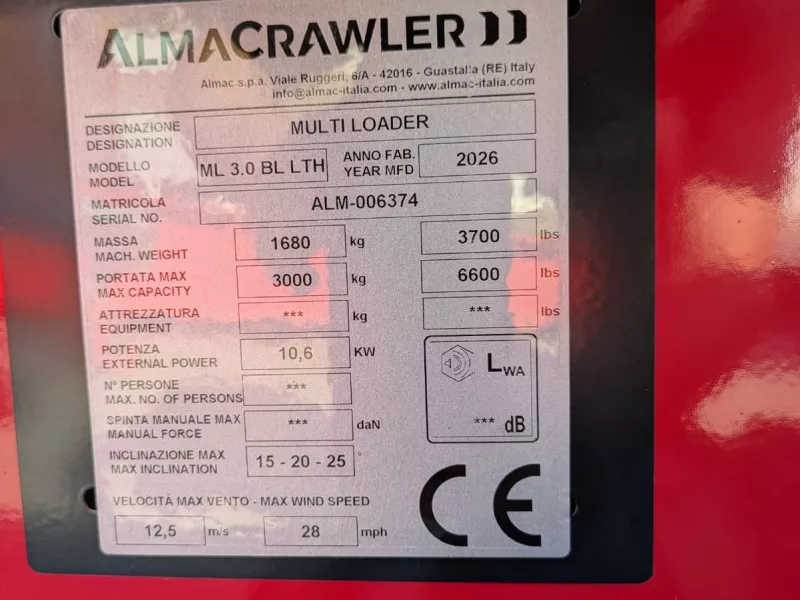 AlmaCrawler - Tracked mini transporter - V40782