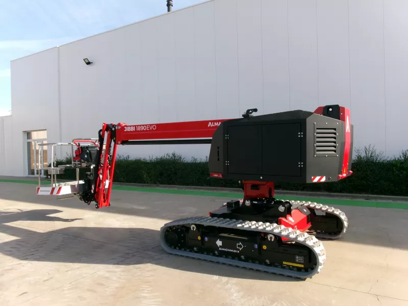 AlmaCrawler - Stick booms - V40783