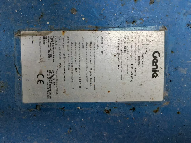 Genie - Scissor lifts - V41473