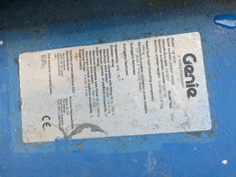 Genie - Scissor lifts - V41477