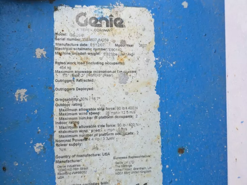 Genie - Scissor lifts - V41491