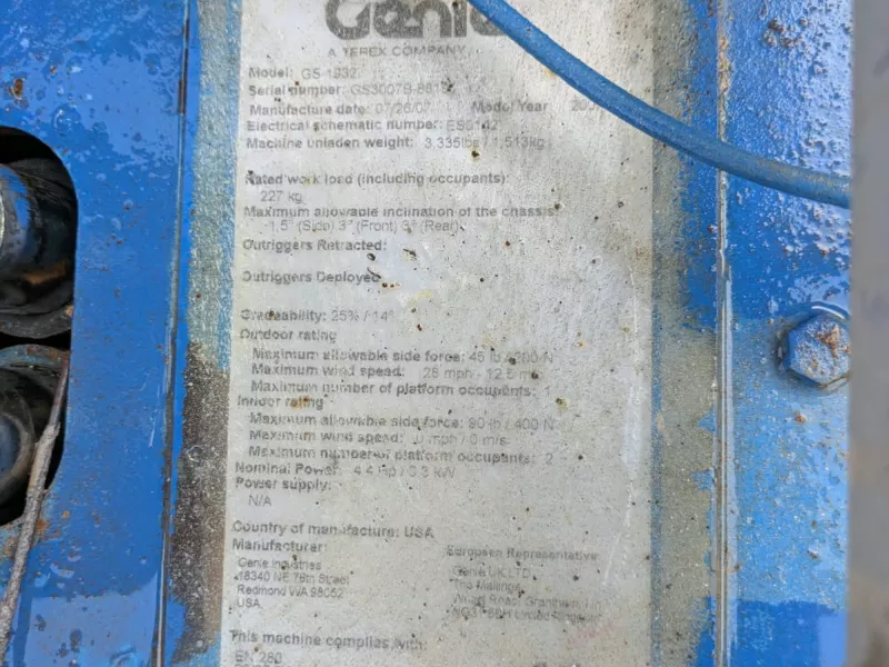 Genie - Scissor lifts - V41598