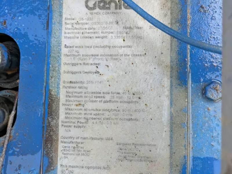 Genie - Scissor lifts - V41598